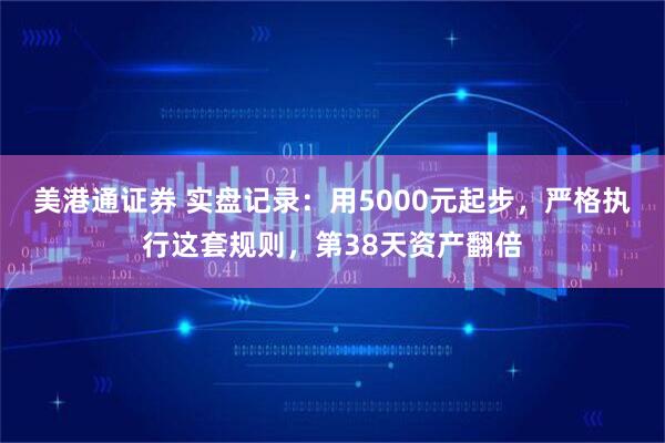 美港通证券 实盘记录:用5000元起步,严格执行这套规则,第38天资产翻倍